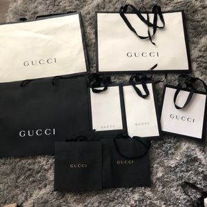 Authentic shopping bags